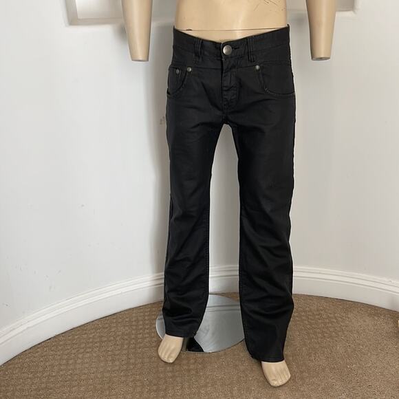 Do Denim Low Rise Jeans Black Size 31 Inseam 32 NWOT - Picture 1 of 12